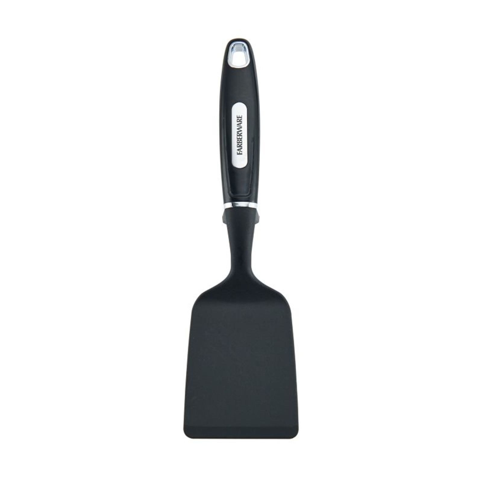 Professional Short Kitchen Nylon Spatula/Turner Black Handle