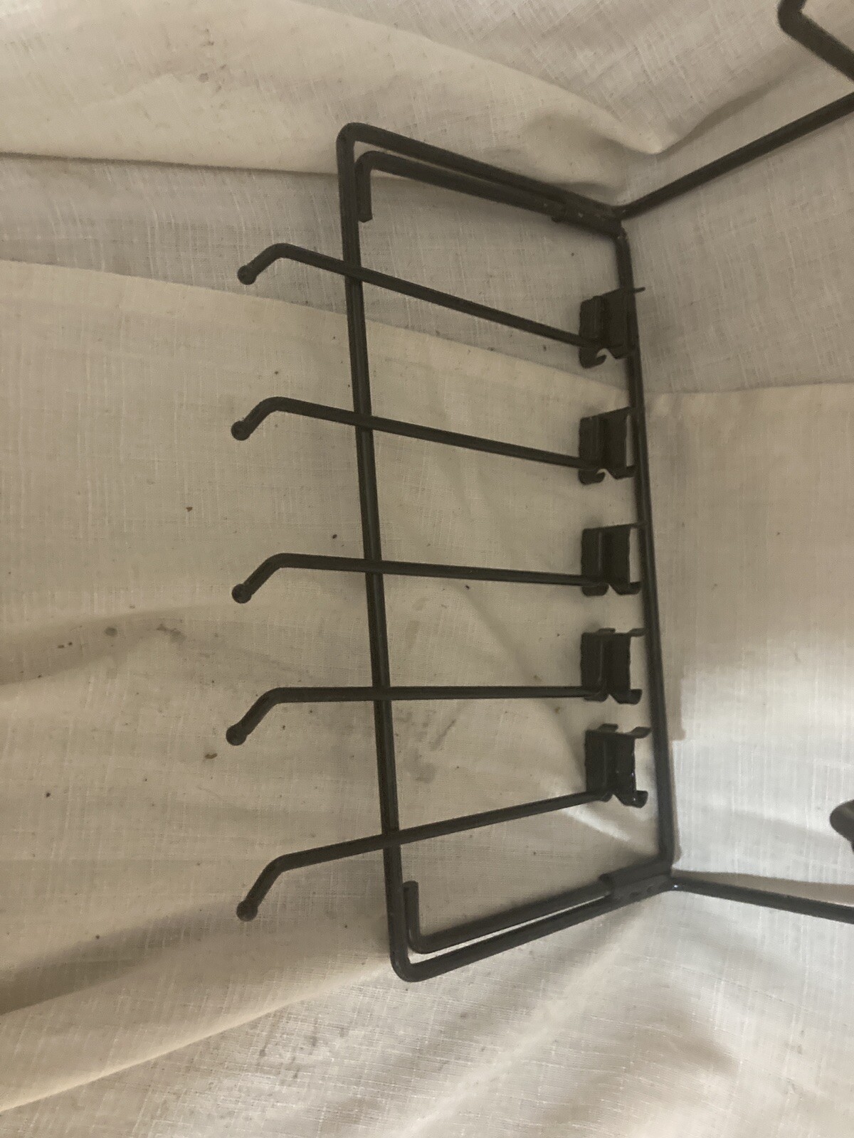 OLFA Cutting Tools Display Rack with Peg Hooks, Standing or Hangs Adjustable