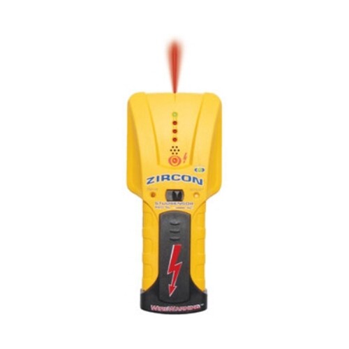 Zircon 61902 9V StudSensor Pro SL-AC Yellow Stud Finder w/ WireWarning Detection