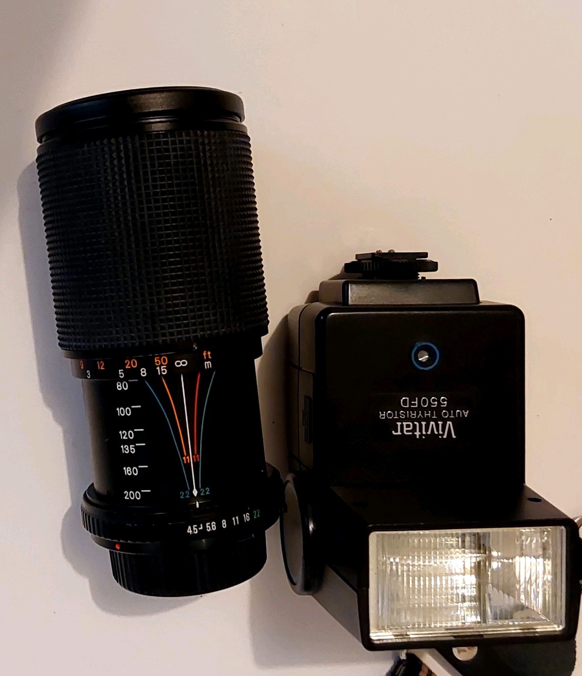 Minolta SR-T 102 Manual Flash Extra Lens. Untested. Sell As Ìs. See Description