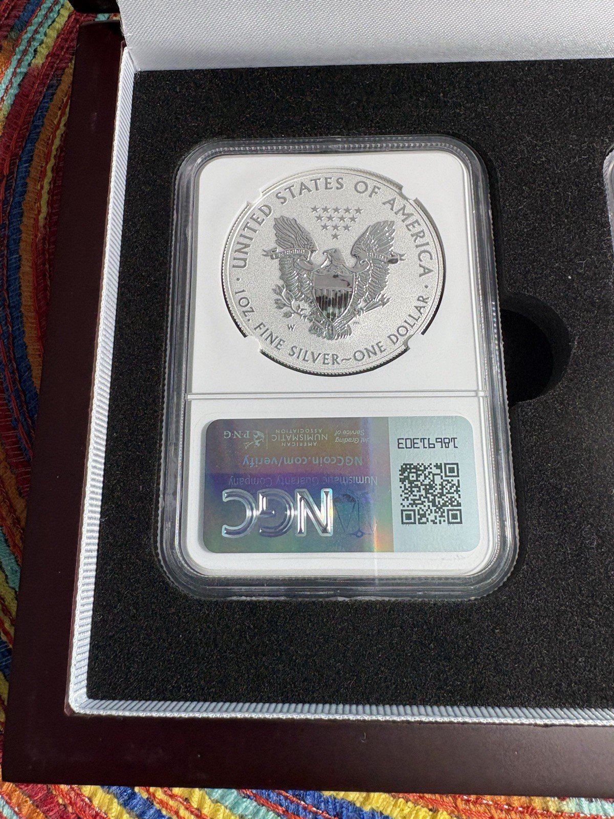 American Eagle 2021 One Ounce Silver Reverse Proof Two-Coin Designer Set Edition