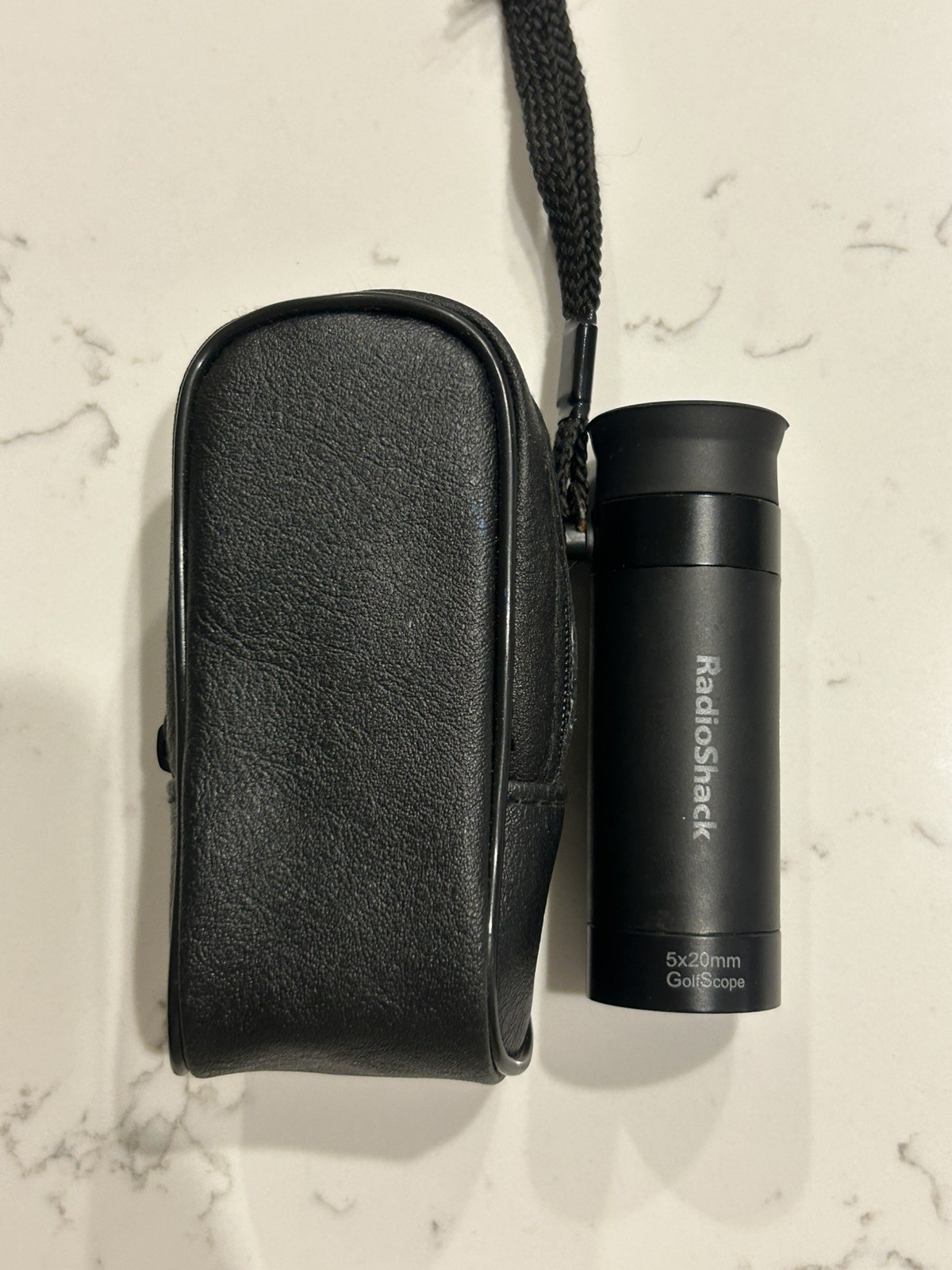 Scope Range Finder With Strap And Case Radio Shack Golf Scope 5x20mm