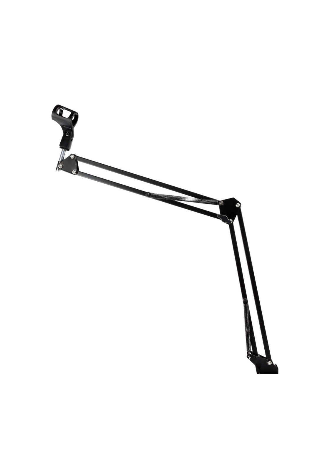 RockJam MS050 Adjustable Microphone Suspension Boom Scissor Arm Stand, Compact M
