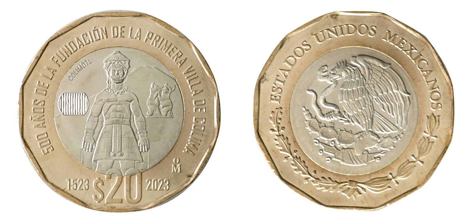Mexico 20 Pesos, 2023, N #429244, Mint, Commemorative