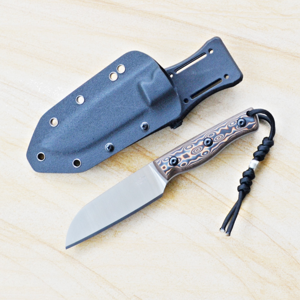 Scorpco Ember Series Wharncliffe Full Tang Knife Premium Quality 9Cr18MoV Steel