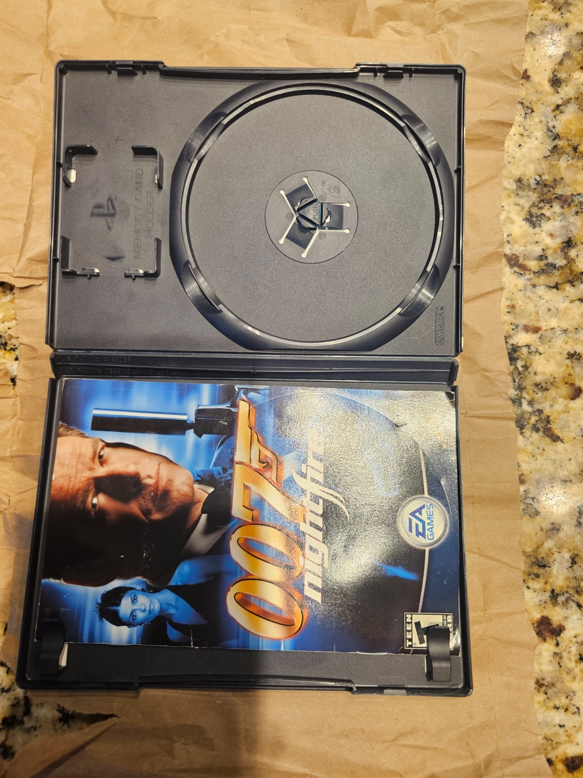 007 nightfire ps2 Case with Manual Only