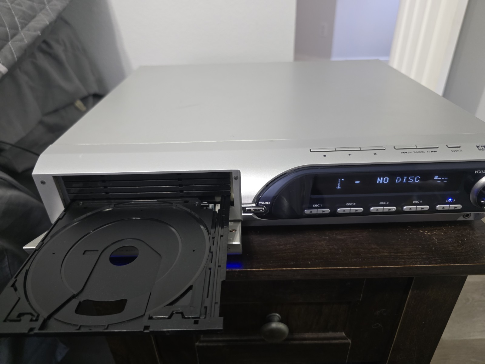 JVC TH-M505 5-Disc DVD Digital Theater System Receiver Tested Working – Read