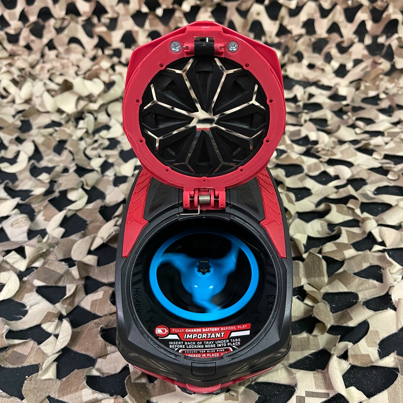 NEW HK Army TFX 3 Loader - Black/Red