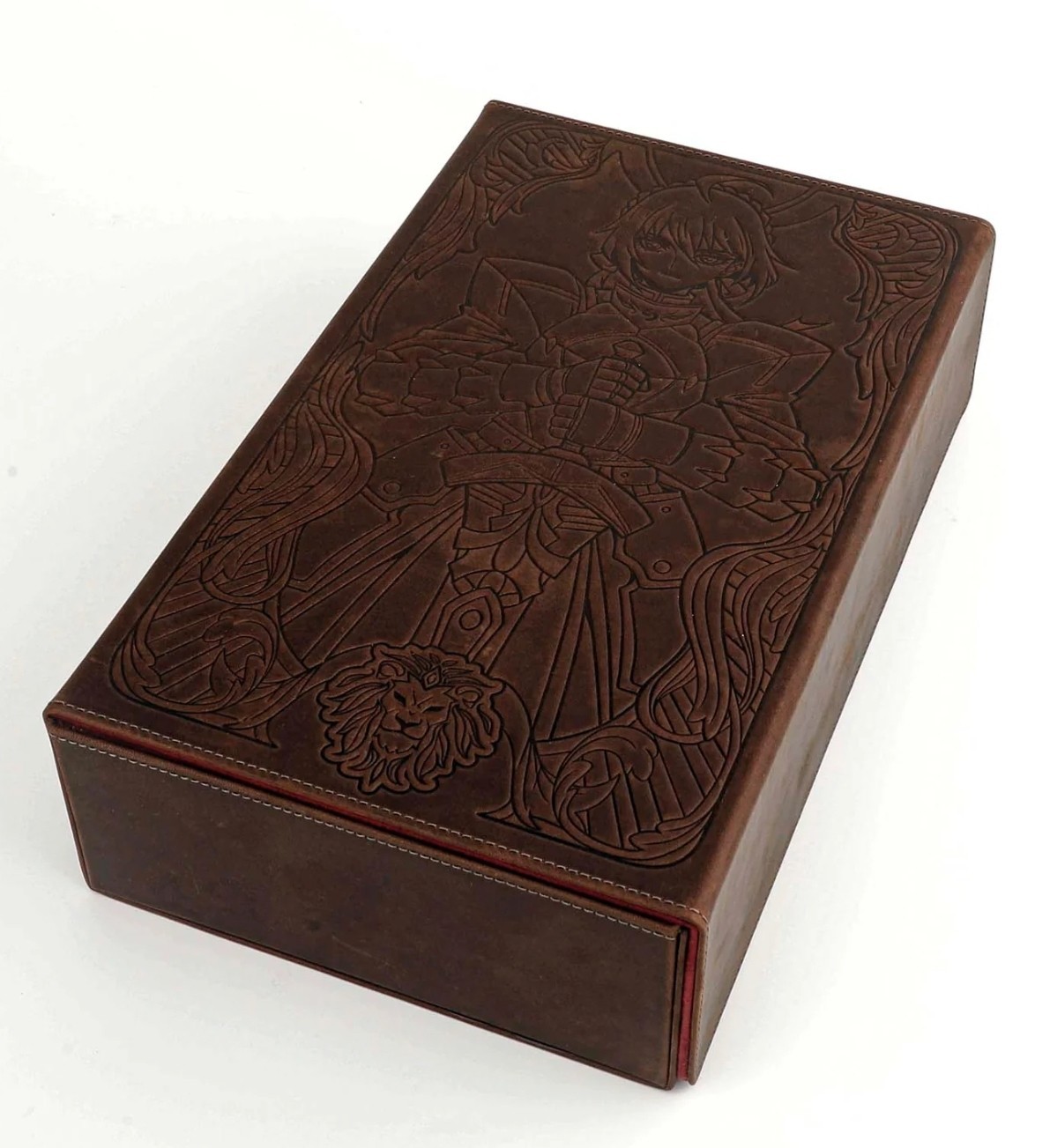 Mana Moon Fate Saber Kings of Providence Genuine Leather Storage Case TCG Card