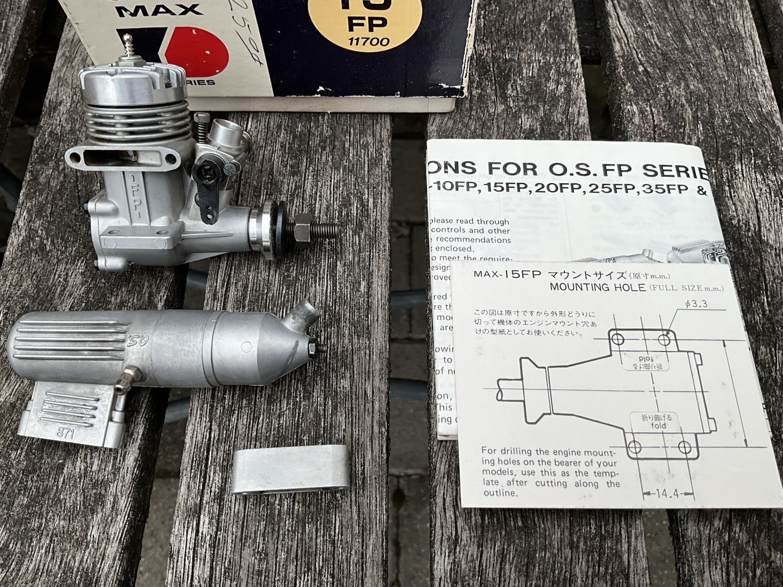 OS Max 15 FP RC Nitro Engine. Nice!