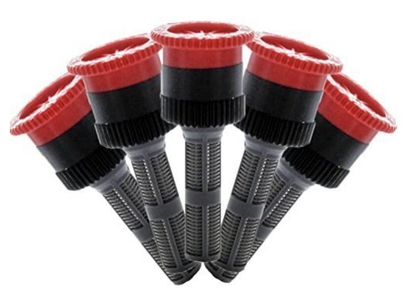 Hunter - 10A Pro Adjustable Spray Nozzle - 10' Feet Distance - 5 Pack w Filters
