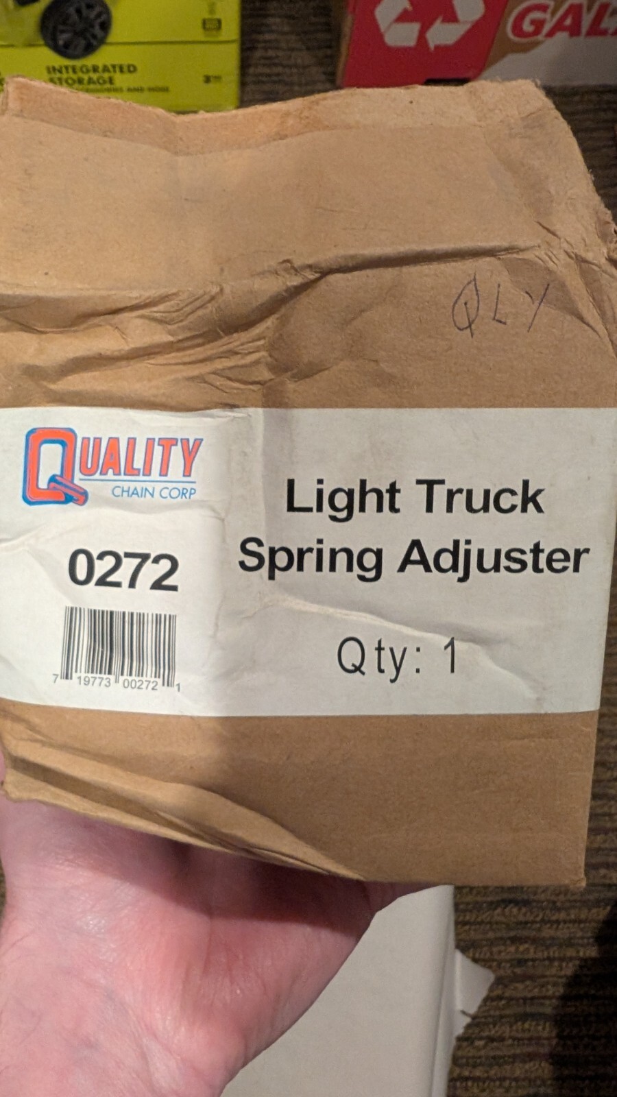 Quality Chain Corp Light Truck Spring Adjuster 0272, Pair