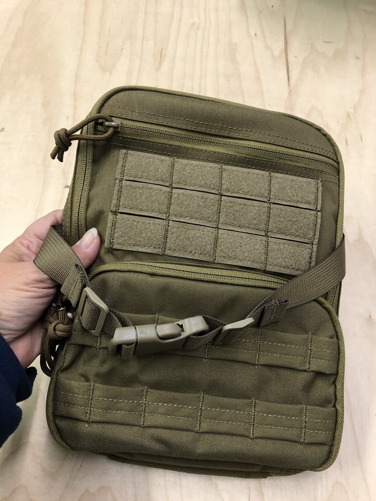 MODI (FLYYE) Mini "FLAT-MAP" Hydration Pack (small version) - Coyote Brown