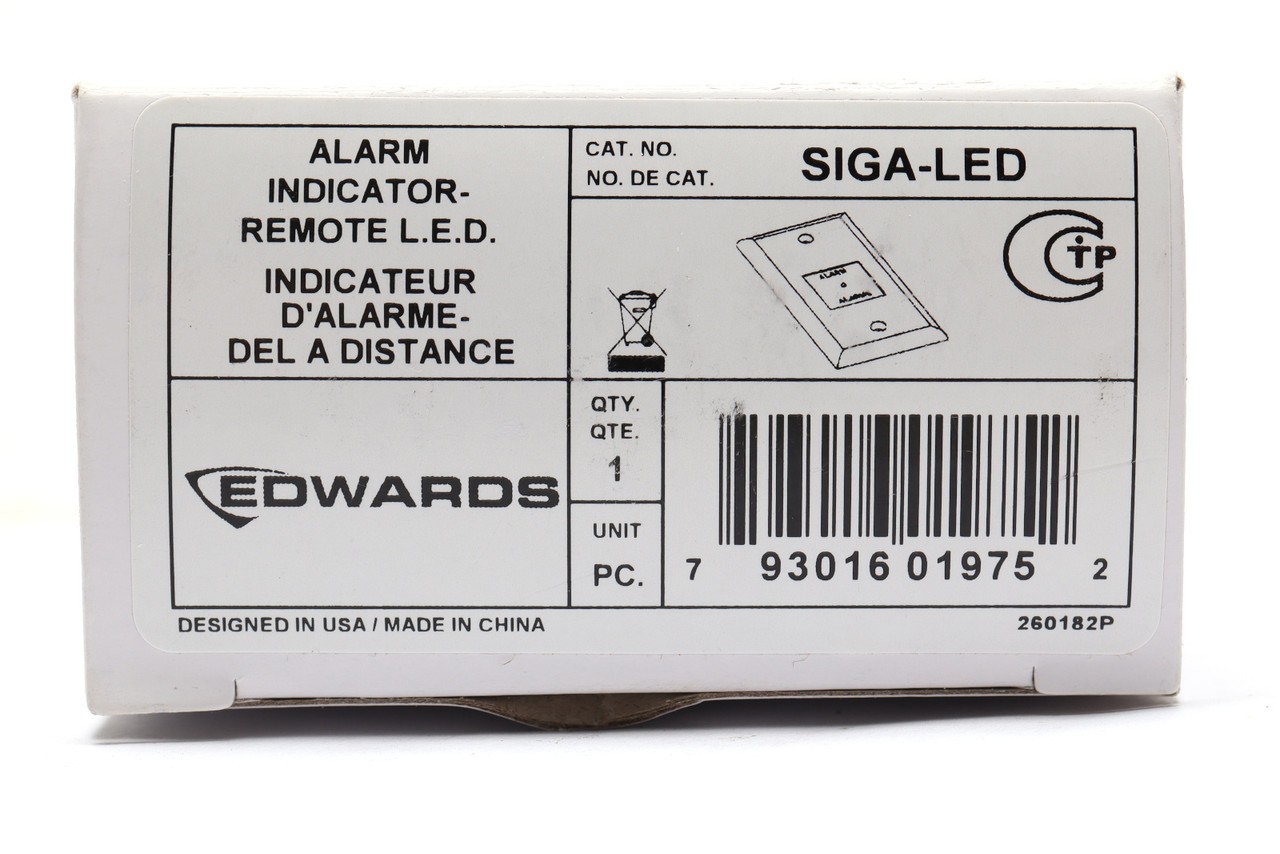 Edwards SIGA-LED Remote Alarm Indicator