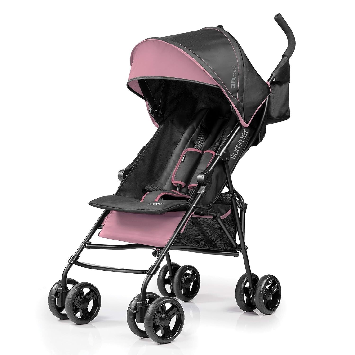 3Dmini Portable Stroller Lightweight Stroller w/Multi-Position Recline Durable