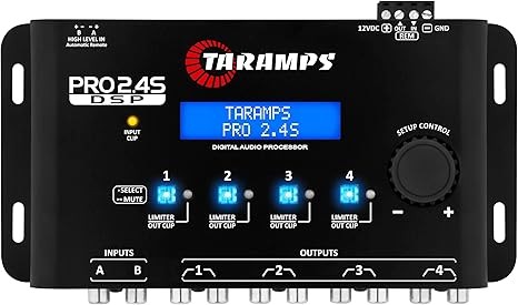 Car DSP 4 Channel Output Digital Processor 2 Input