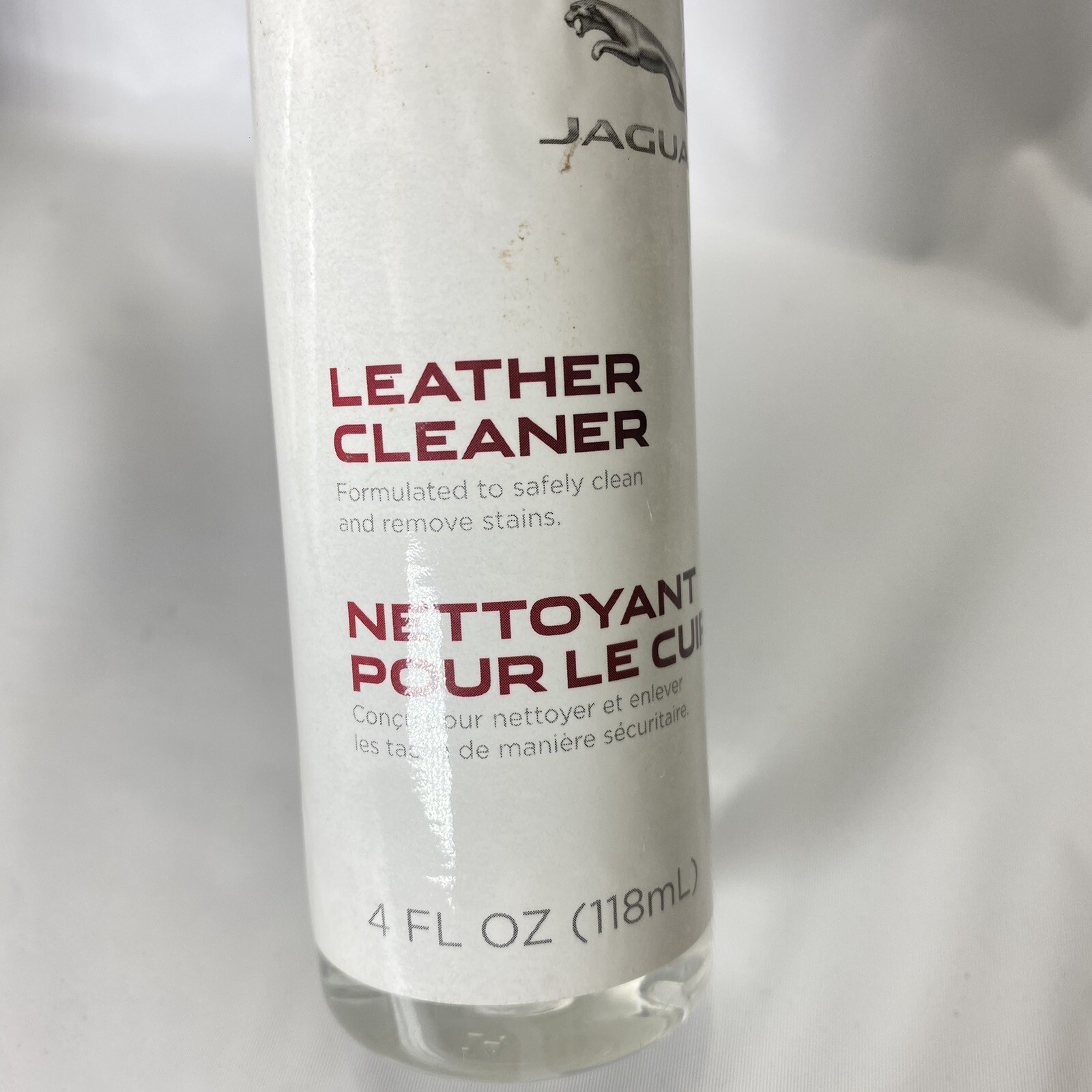 Jaguar Leather Cleaner, Conditioner & Protectant, Carpet Spot Remover 4 fl each