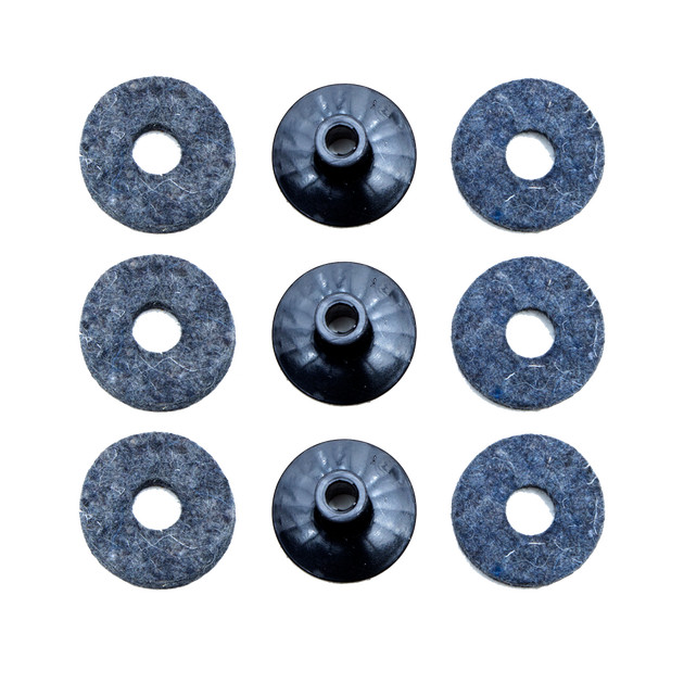 Zildjian 6 Cymbal Felts and 3 Sleeves Pack