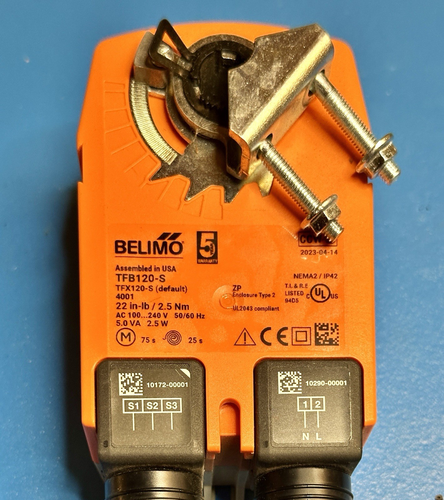 Belimo Damper Control Actuator - TFB120