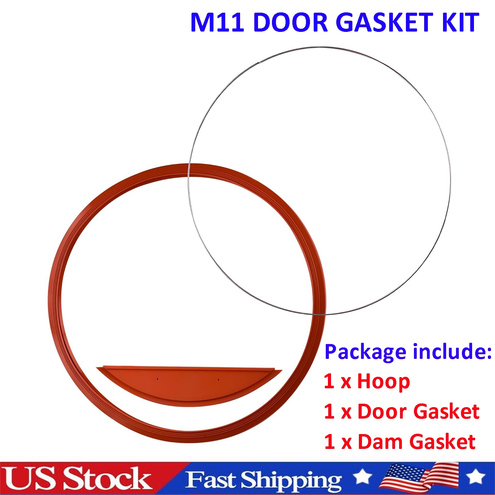 M11 Door Gasket Kit Compatible with Midmark M11-001 thru -019 M11D-001 thru -019