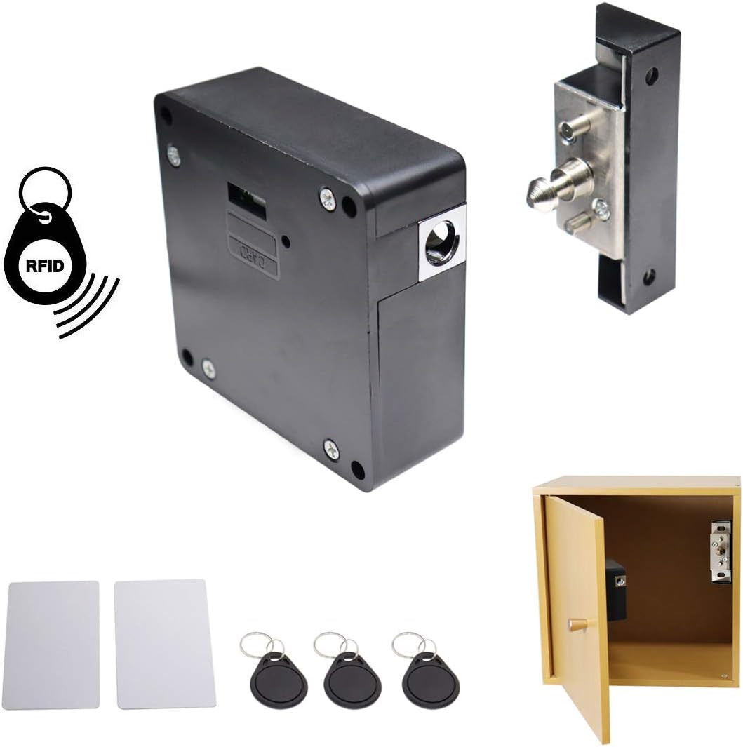 Cerradura Electronica Rfid Para Gabinete Oculta Diy Para Cajon De Madera