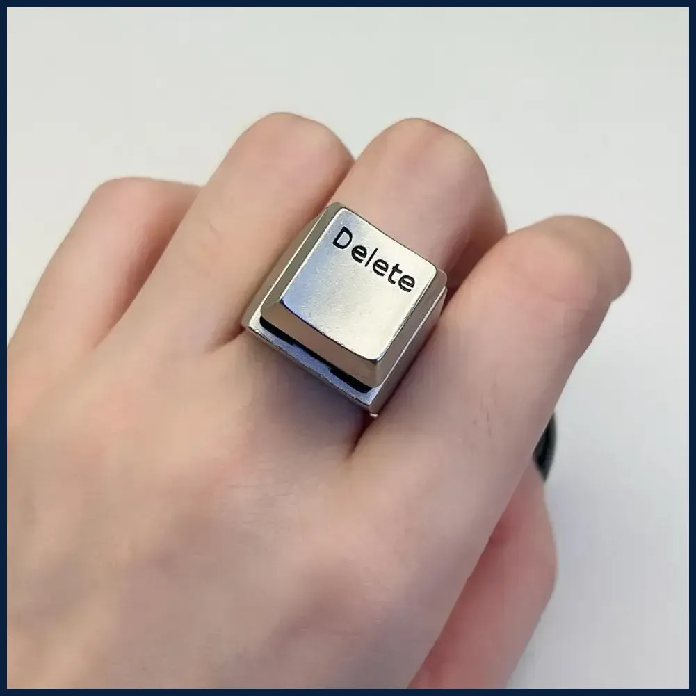 Mechanical Keyboard Delete Keycap  Creative One-click Removal Decompression
