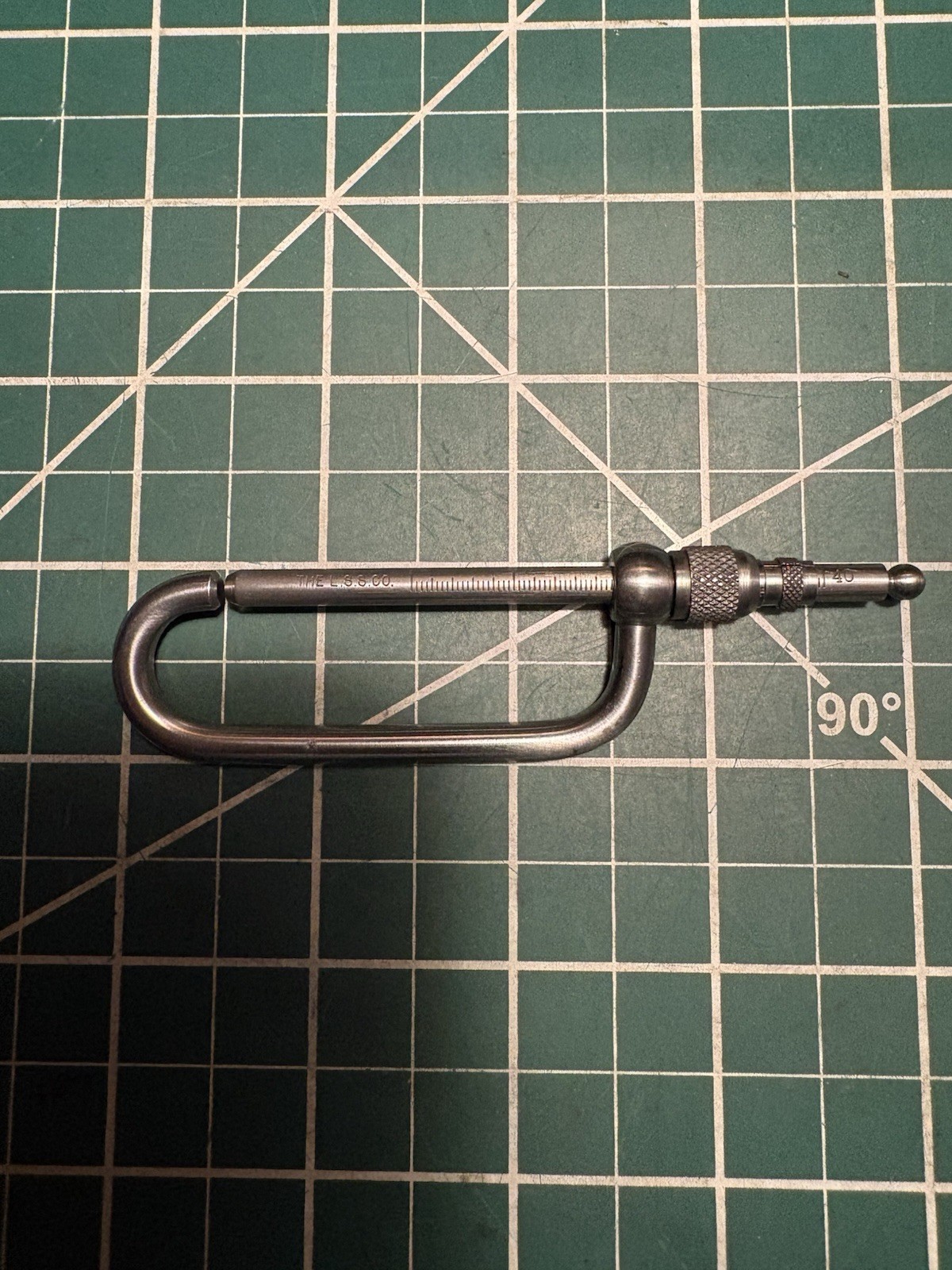 Vintage Starrett Rare No.30 Inspection Gage, Condition Is Excellent