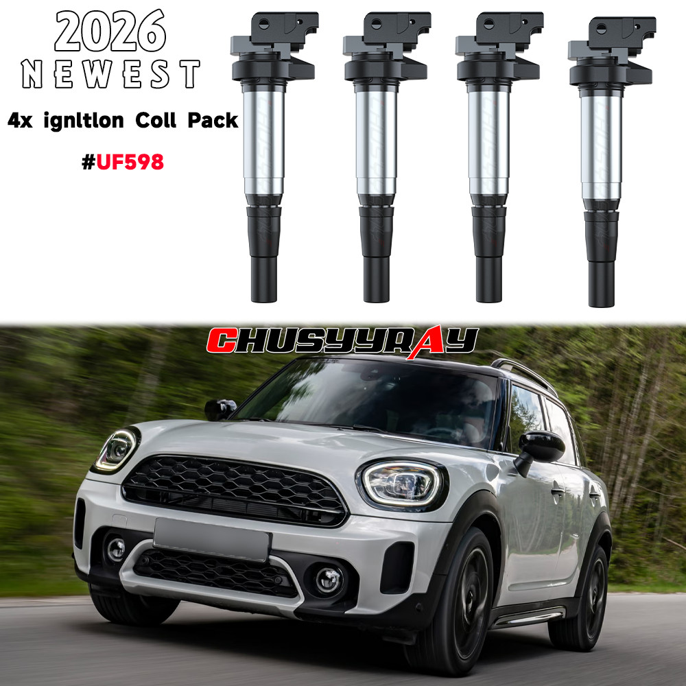 4x Ignition coil FOR 2007-2016 Mini Cooper Countryman Paceman 1.6L L4 UF598