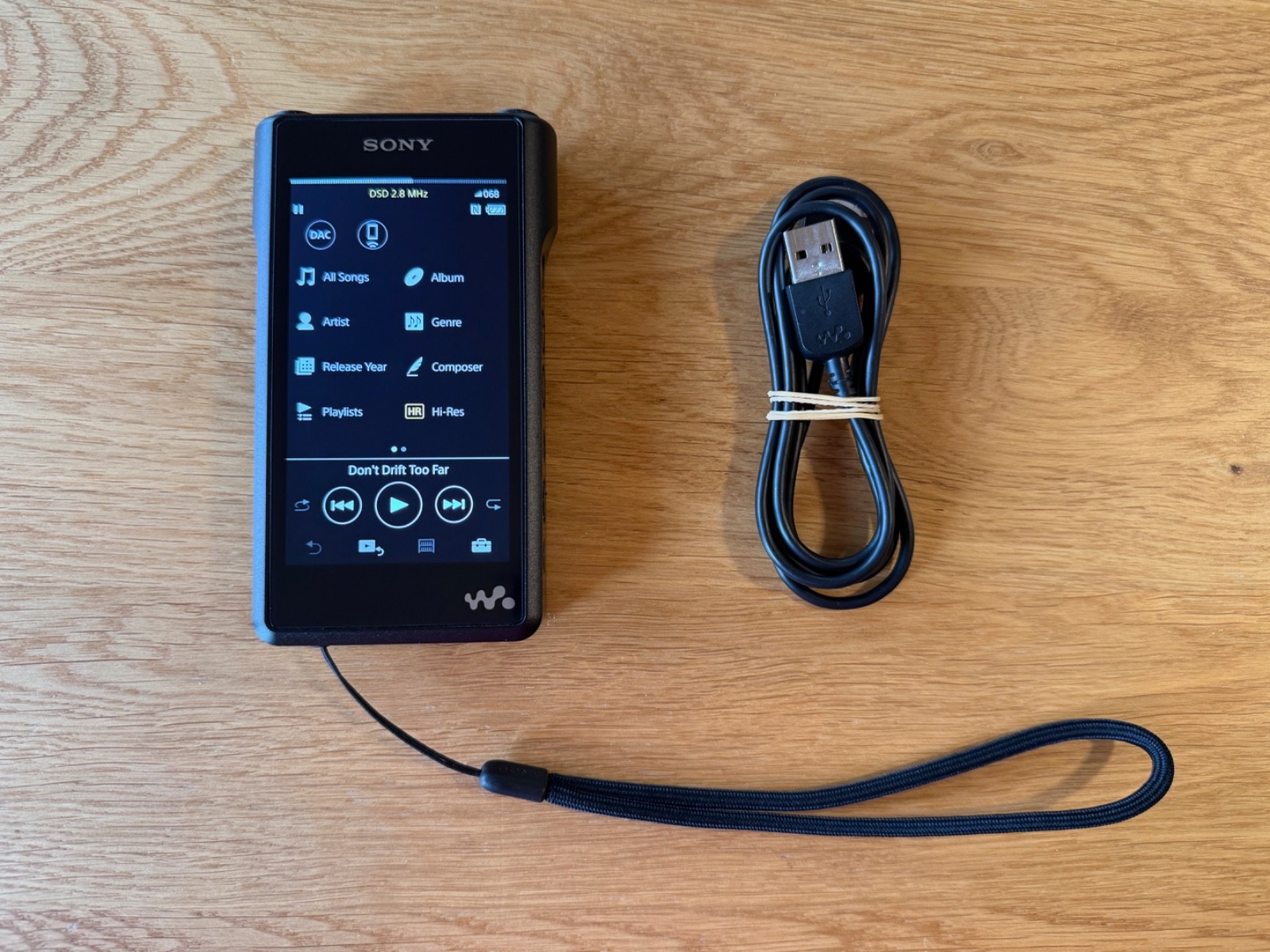 US Ship [Excellent] Sony NW-WM1A Walkman 128GB Digital Audio Player DAP Hi-Res
