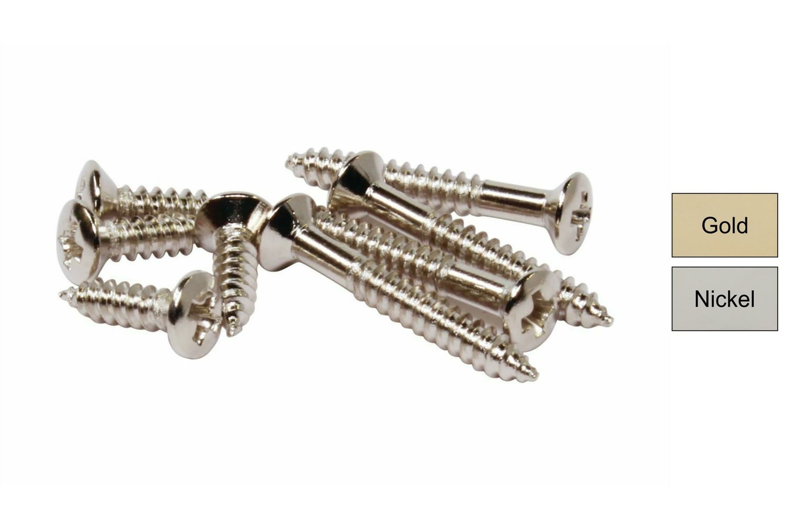 #3 X 3/4"(4), X 3/8" (4), Mounting Ring Screws For Gibson Les Paul