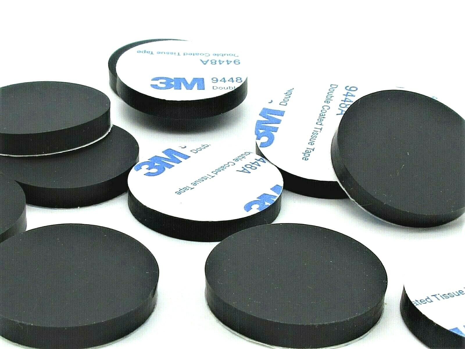 1" Peel & Stick Premium Rubber Feet – 3/16" Thick, Universal for Sewing Machines