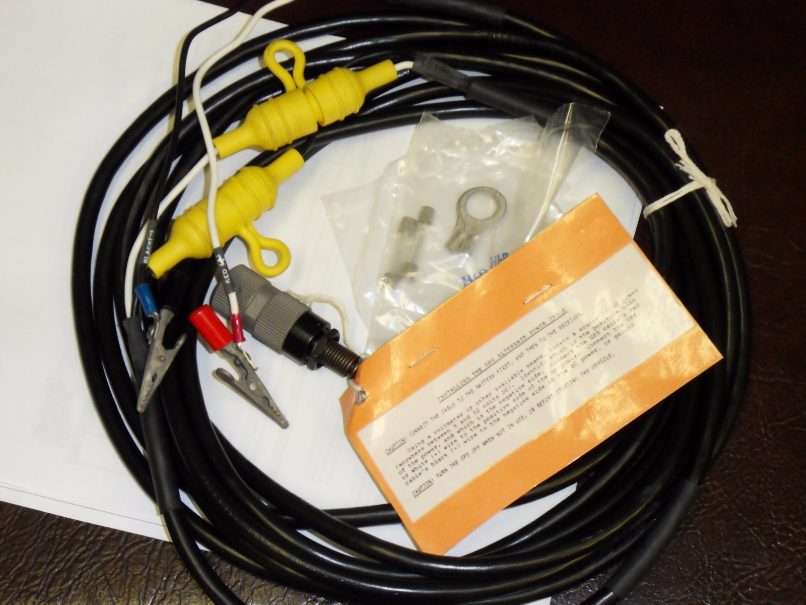 GPS/SLGR External Power Cable Assy, for HMMWV M998 Hummer NOS