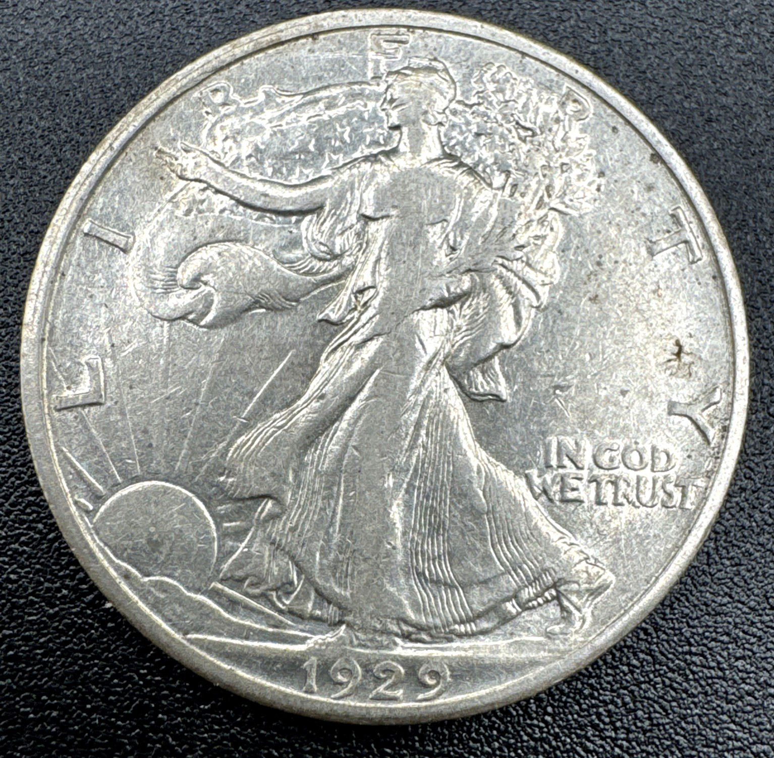 1929 D Walking Liberty Half Dollar