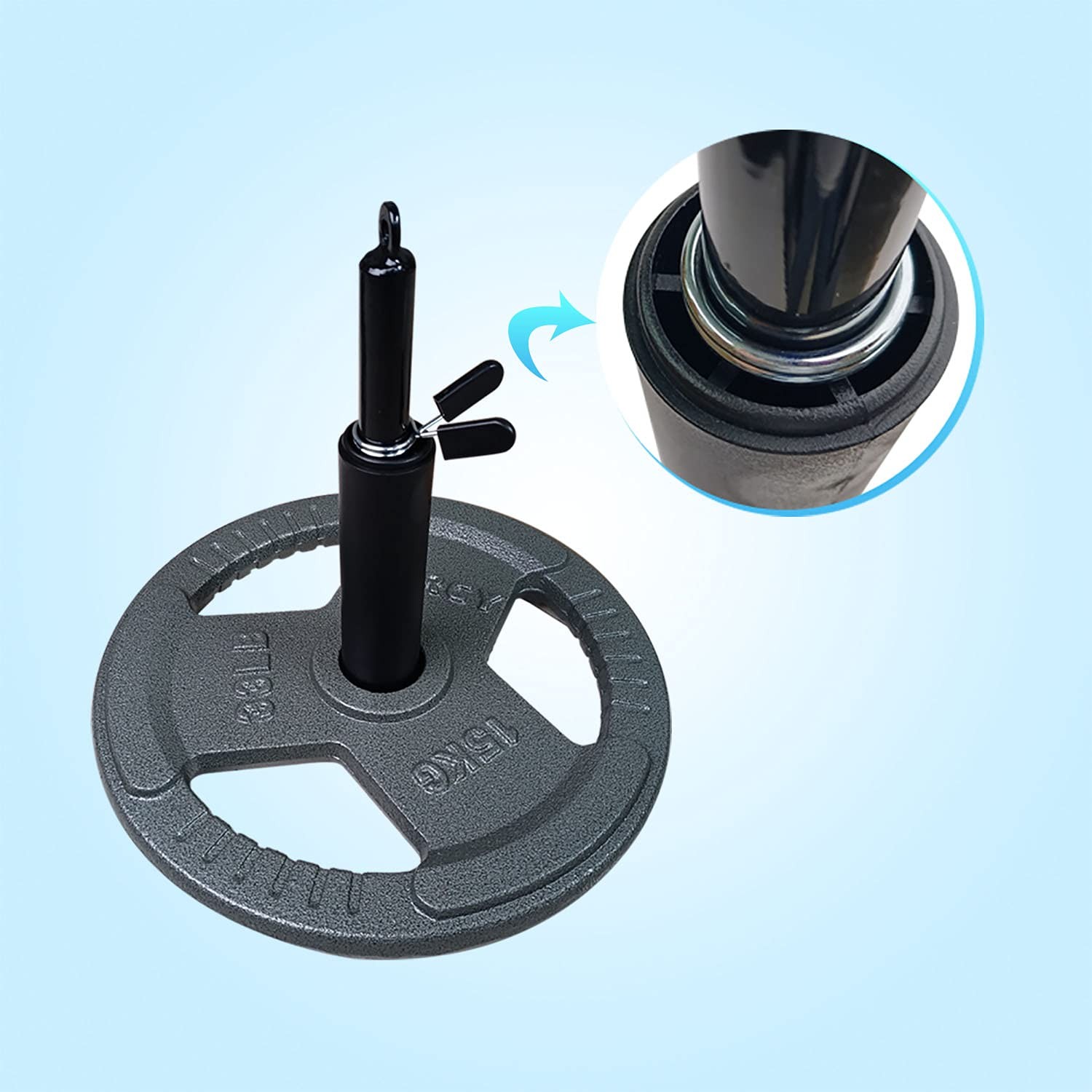 Fitness Loading Pin for LAT Pulldown Cable Pulley System, Cable Machine Attac...