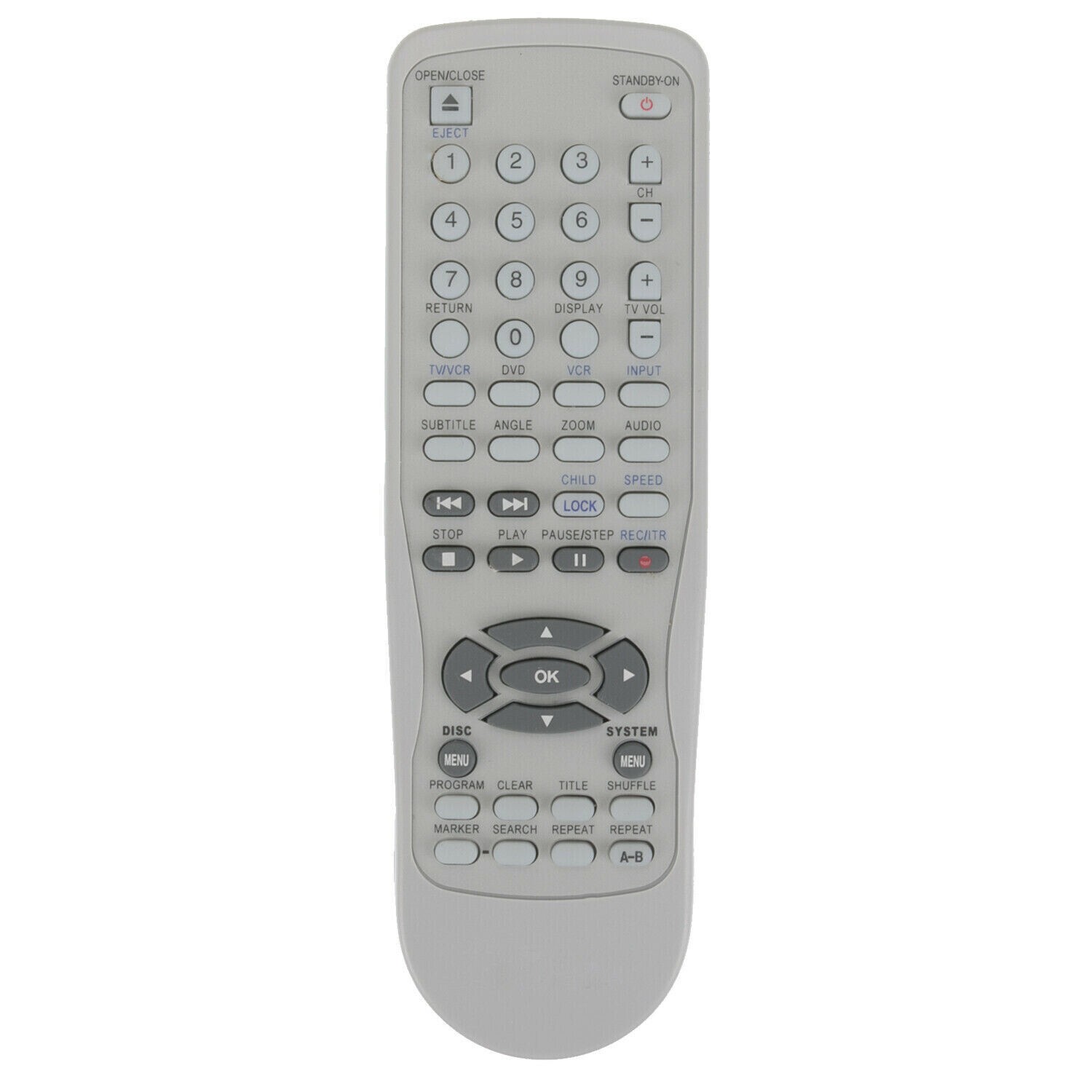 MDV560VR Replace Remote Control for Magnavox DVD VCR MDV560VR/17 MDV560VR/17B