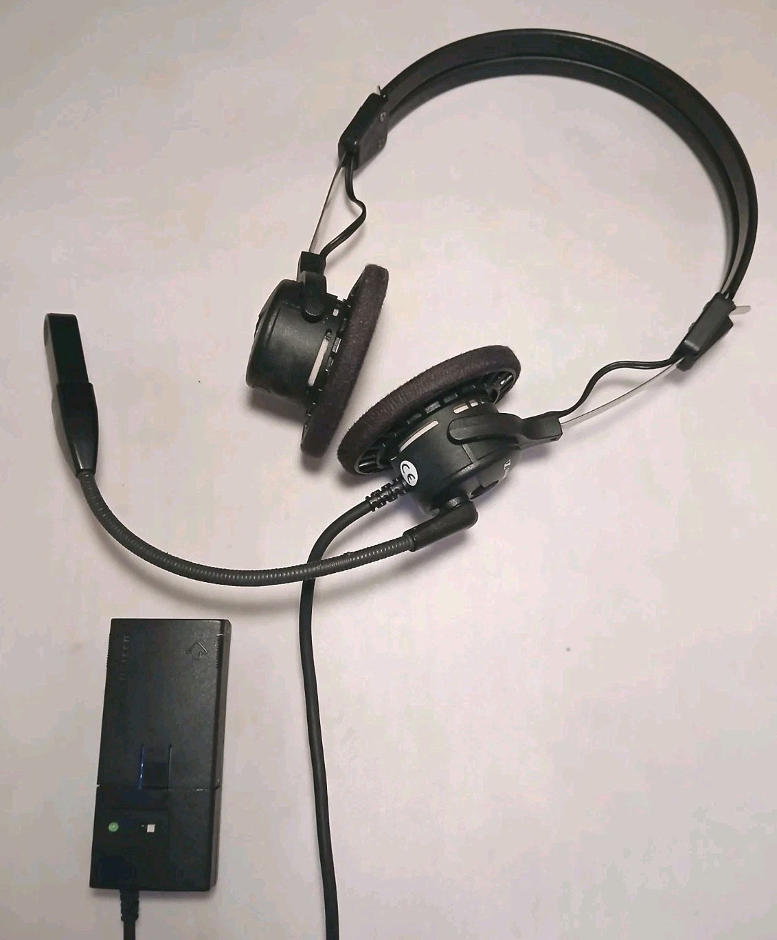 Rare Sennheiser NoiseGard HMEC 45-KA-V Aviation Headset W/ Original Case *Works*