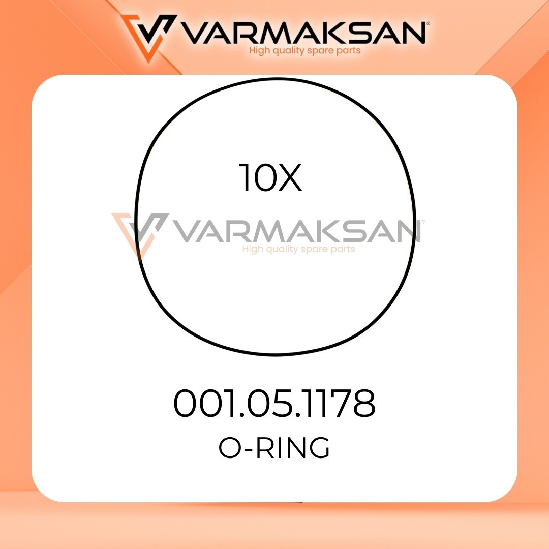 PACK OF 10 DANA SPICER 001.05.1178 O-RING - 10x PCS