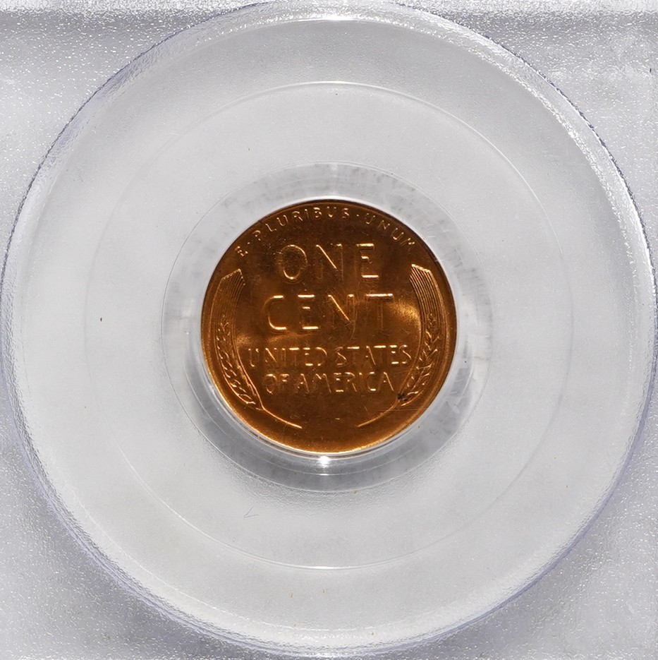 1939 (S) Lincoln Wheat Penny PCGS MS-65 RD