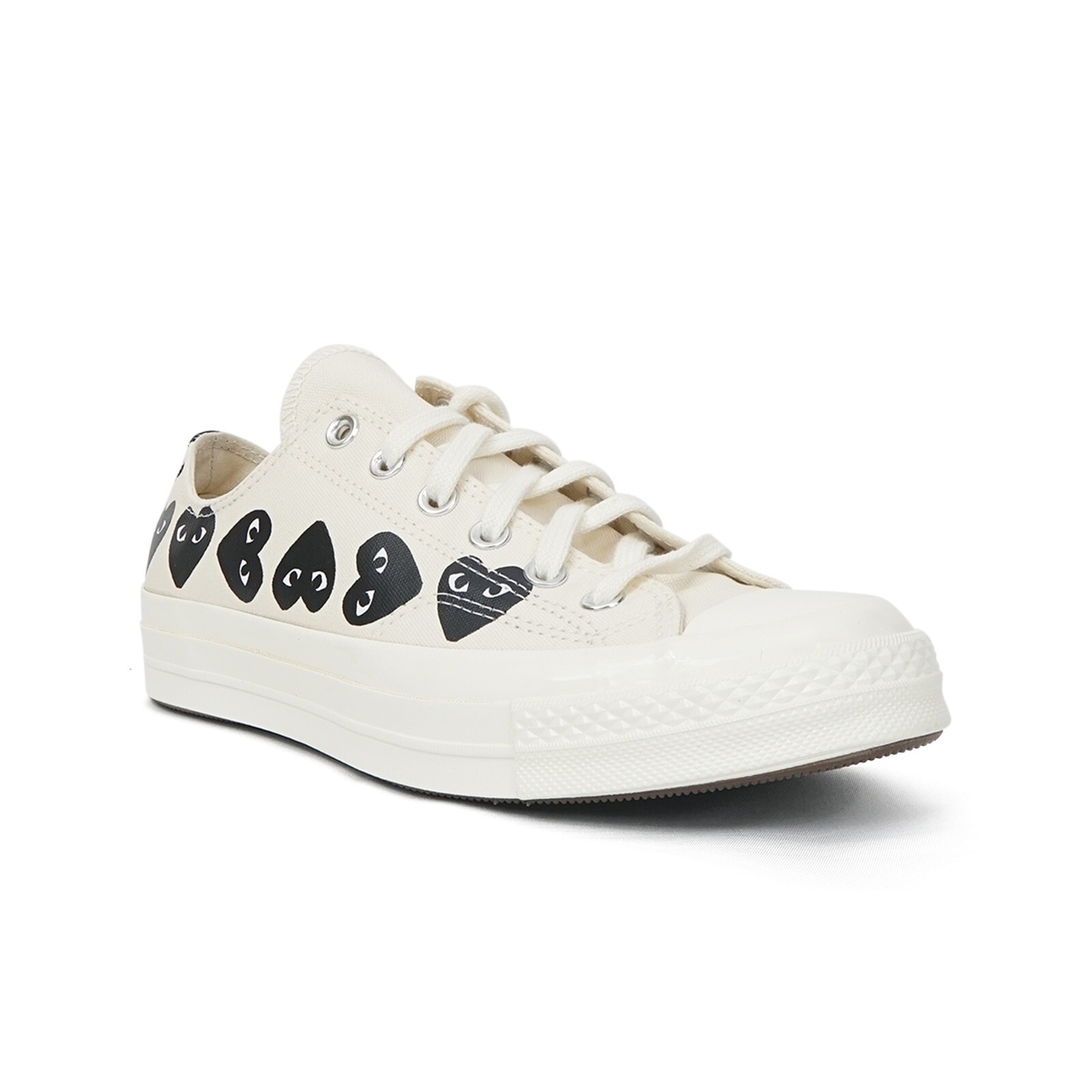 Converse x Comme des Garçons PLAY Chuck Taylor '70 All Star Low Milk Men Shoes