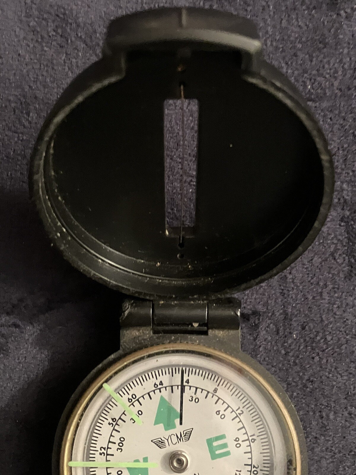 ENGINEER LENSATIC COMPASS Works great! See photos!