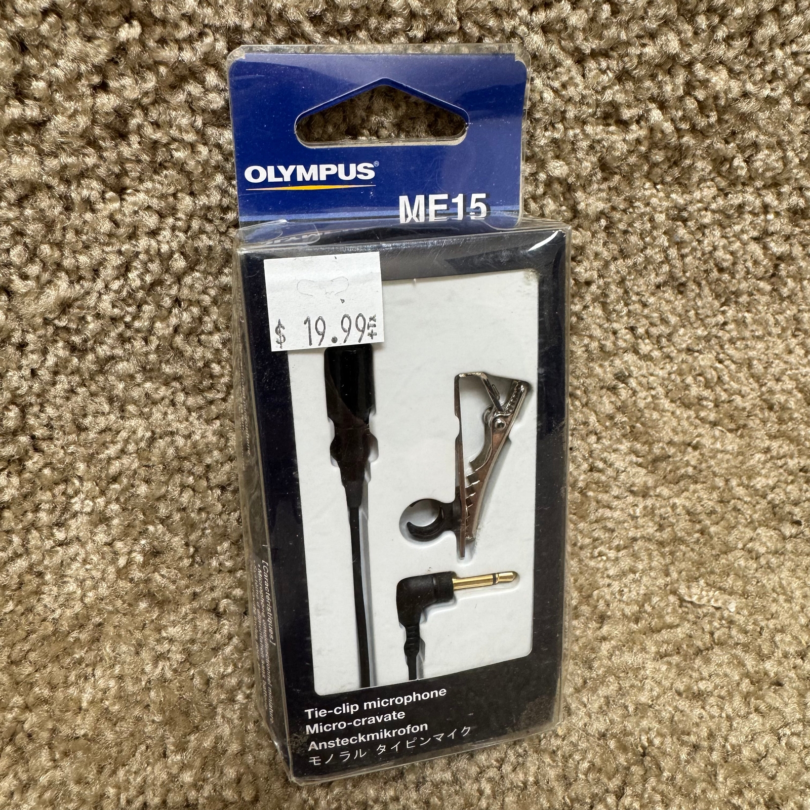 Olympus Tie-Clip Lavalier Mic