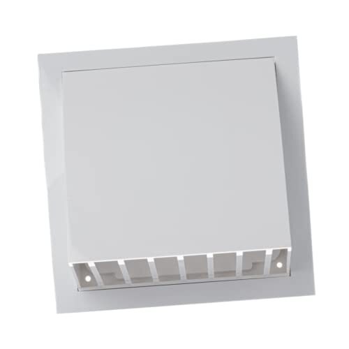 Hood Conduit 190mm x With 125mm/5'' Flange And Gravity Vent Tongue