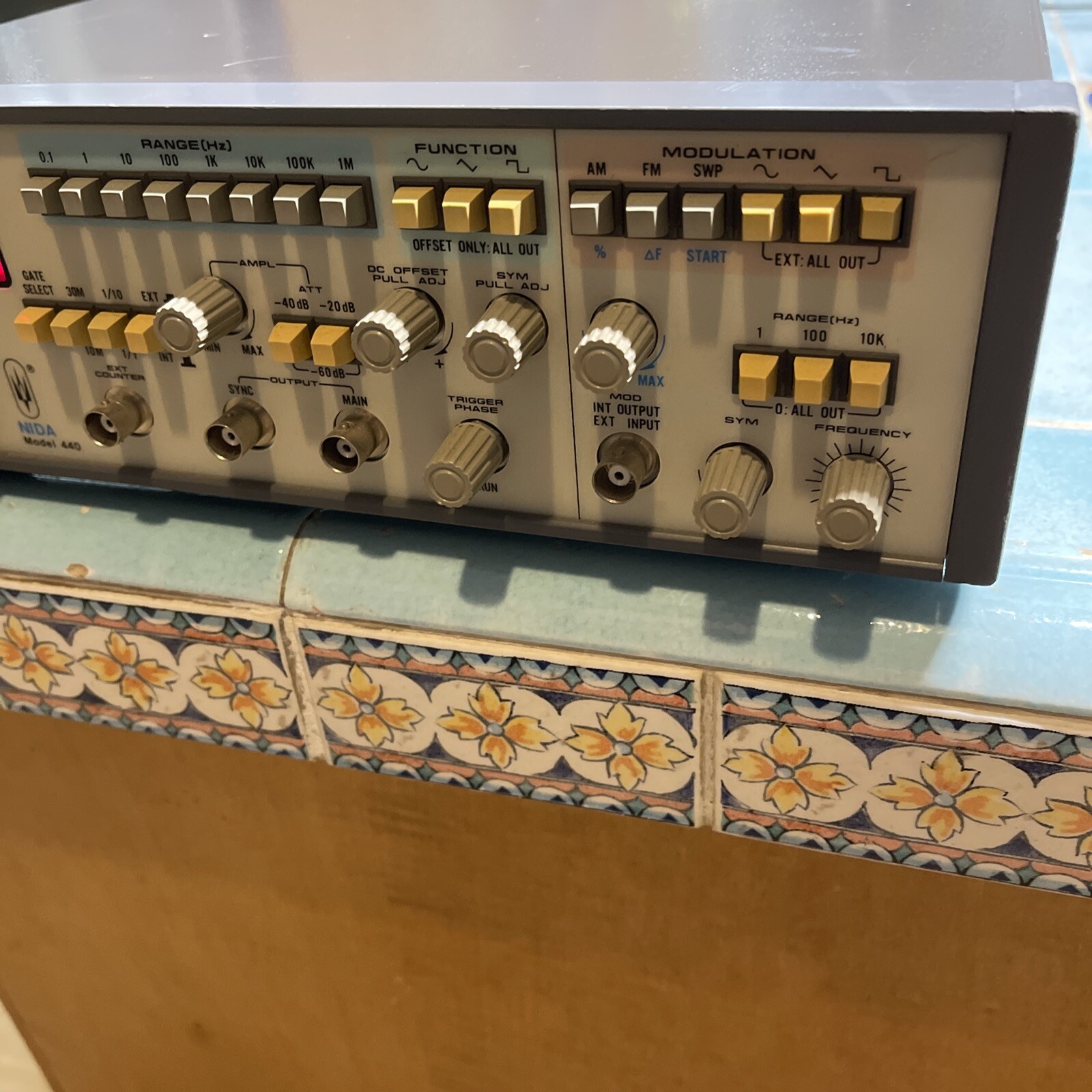 NIDA 440 signal function generator Working Ships Free