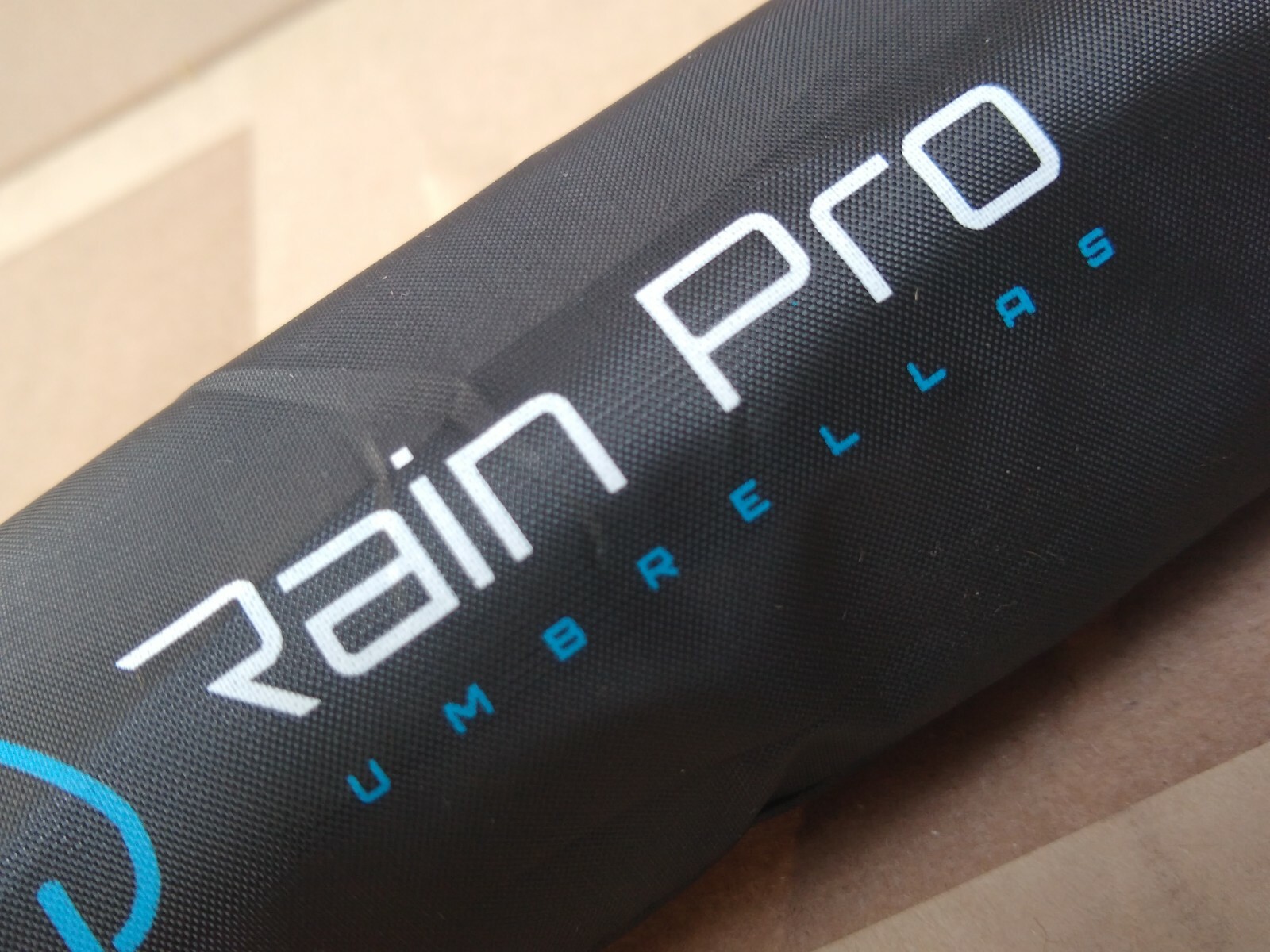 Super compact rain pro umbrella glove compartment car auto black uv protection