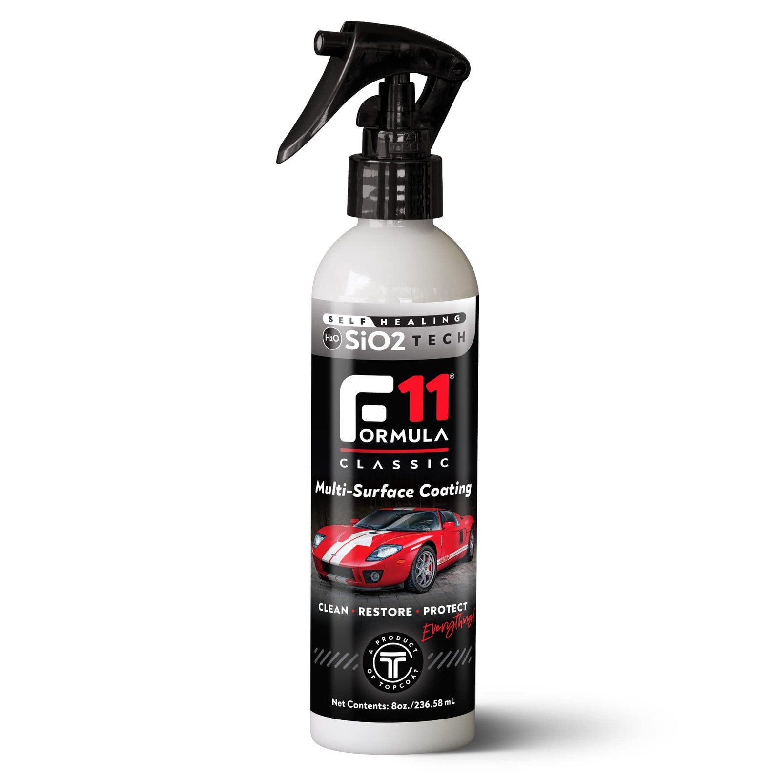 TopCoat F11 Car Polish & Sealer for Cars, Motorcycles, RVs and More – Water-Base