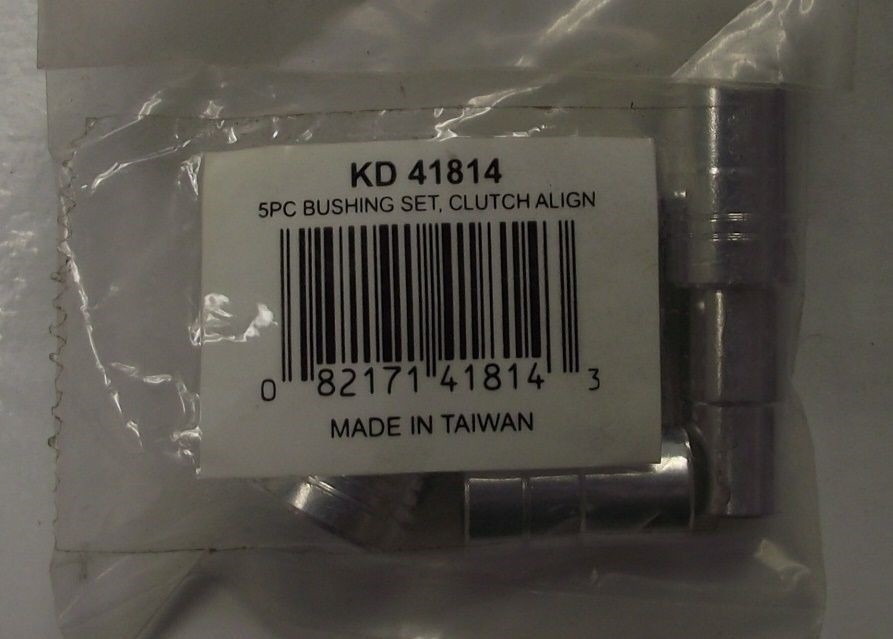 KD 41814 5 Piece Clutch Alignment Bushing Set