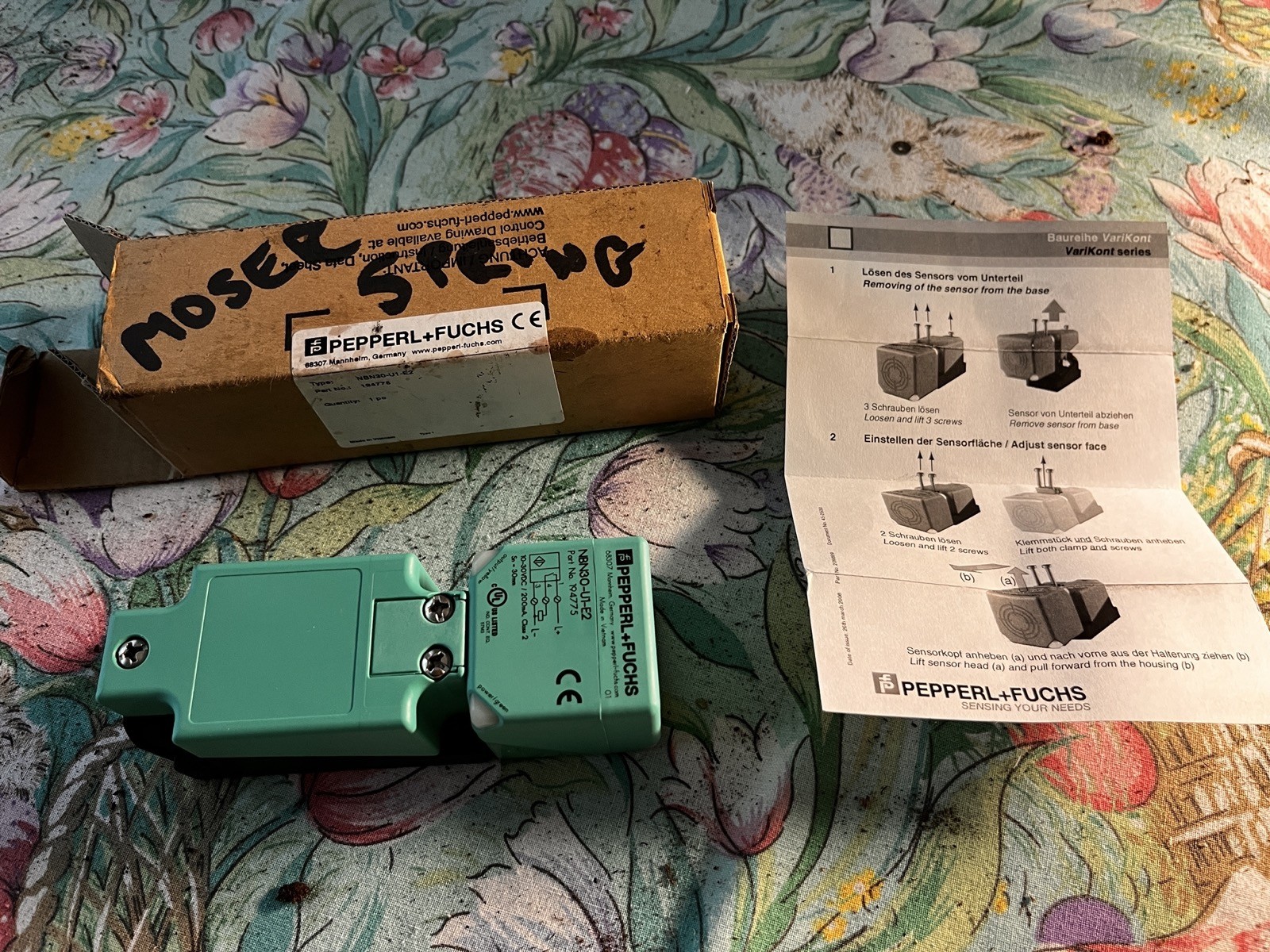 NBN30-U1-E2 Proximity switch " IN BOX" New Pepperl+Fuchs