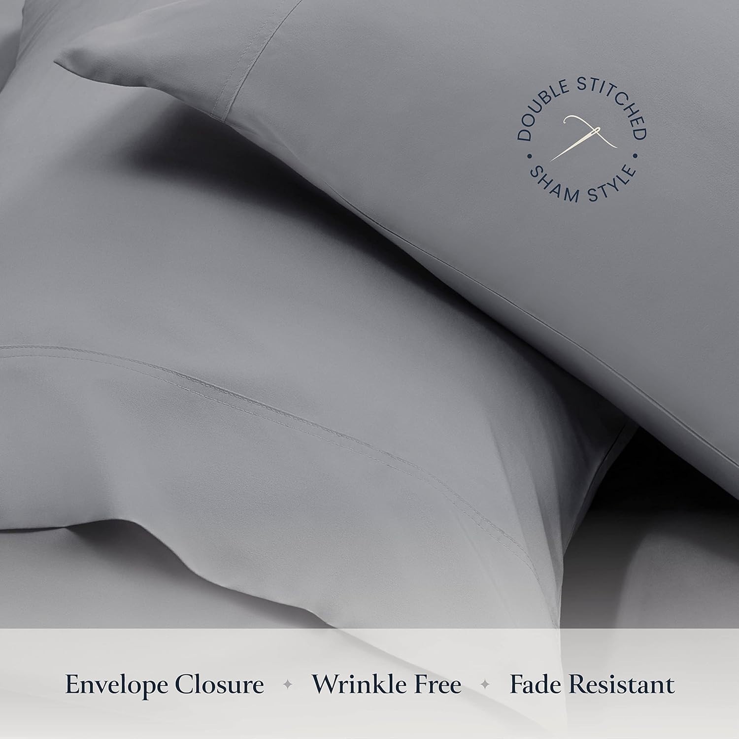 Breathable Microfiber King Sheet Set - 16 Inch Deep Pockets, 500-Night Guarantee