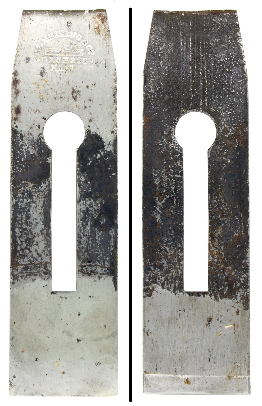 Original A.L. Whiting 2 Inch Cutting Iron - Old Hardware Stock -mjdtoolparts