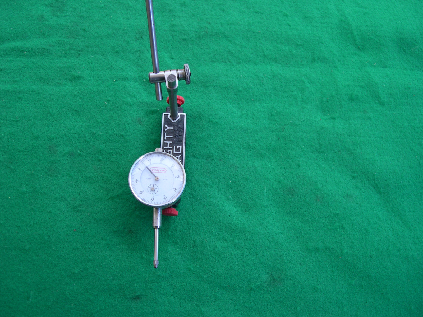 MAG Magnetic Base With Indicator, 2 Rods + Snug